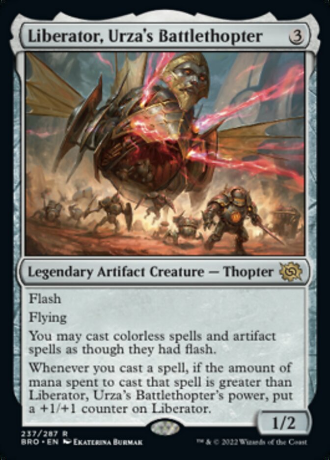 Liberator, Urza's Battlethopter [The Brothers' War] | The Gaming-Verse