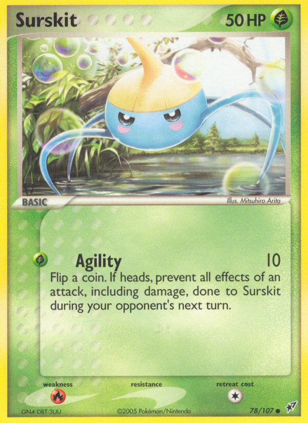 Surskit (78/107) [EX: Deoxys] | The Gaming-Verse