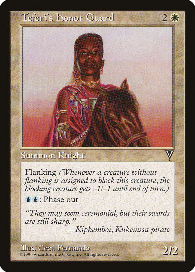 Teferi's Honor Guard [Visions] | The Gaming-Verse