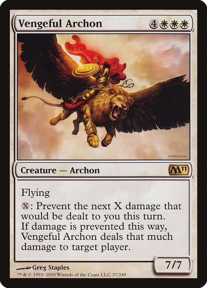 Vengeful Archon [Magic 2011] | The Gaming-Verse