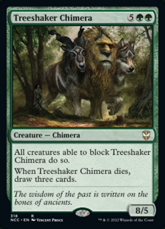 Treeshaker Chimera [Streets of New Capenna Commander] | The Gaming-Verse