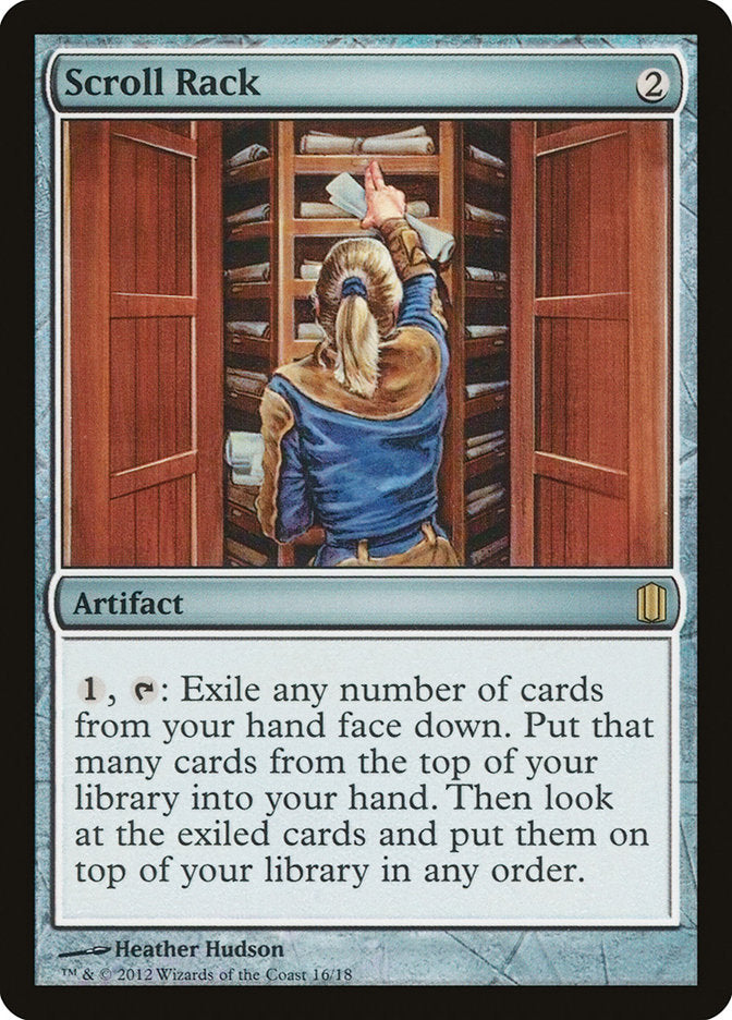 Scroll Rack [Commander's Arsenal] | The Gaming-Verse