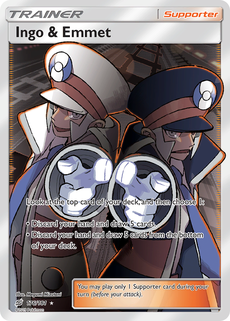 Ingo & Emmet (176/181) [Sun & Moon: Team Up] | The Gaming-Verse