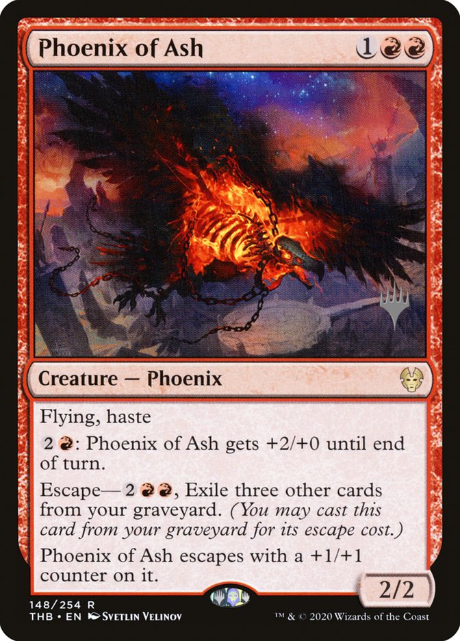 Phoenix of Ash (Promo Pack) [Theros Beyond Death Promos] | The Gaming-Verse