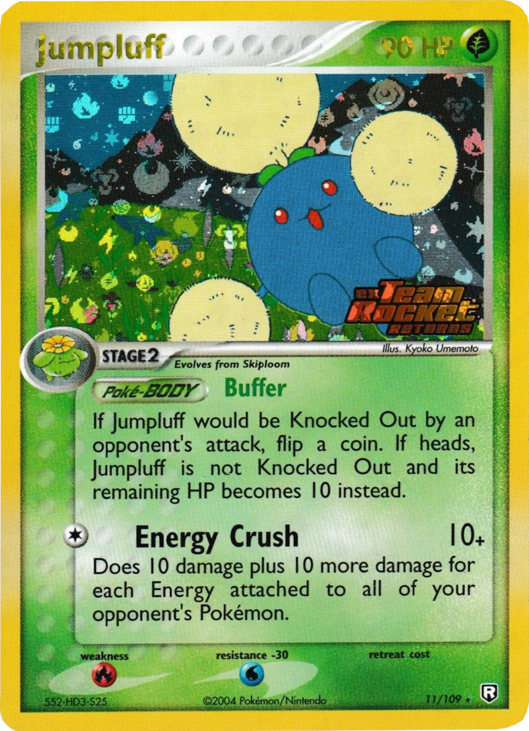 Jumpluff (11/109) (Stamped) [EX: Team Rocket Returns] | The Gaming-Verse