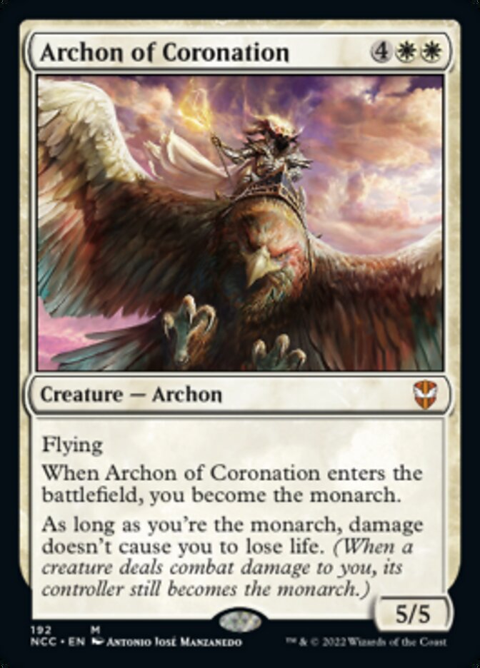 Archon of Coronation [Streets of New Capenna Commander] | The Gaming-Verse