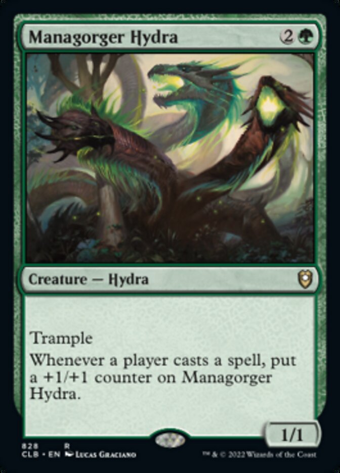 Managorger Hydra [Commander Legends: Battle for Baldur's Gate] | The Gaming-Verse