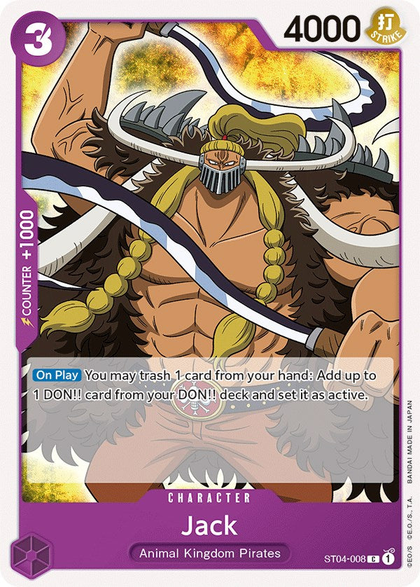 Jack [Starter Deck: Animal Kingdom Pirates] | The Gaming-Verse