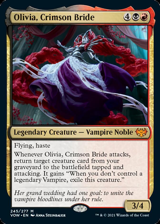 Olivia, Crimson Bride [Innistrad: Crimson Vow] | The Gaming-Verse