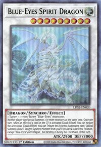 Blue-Eyes Spirit Dragon (Green) [LDS2-EN020] Ultra Rare | The Gaming-Verse