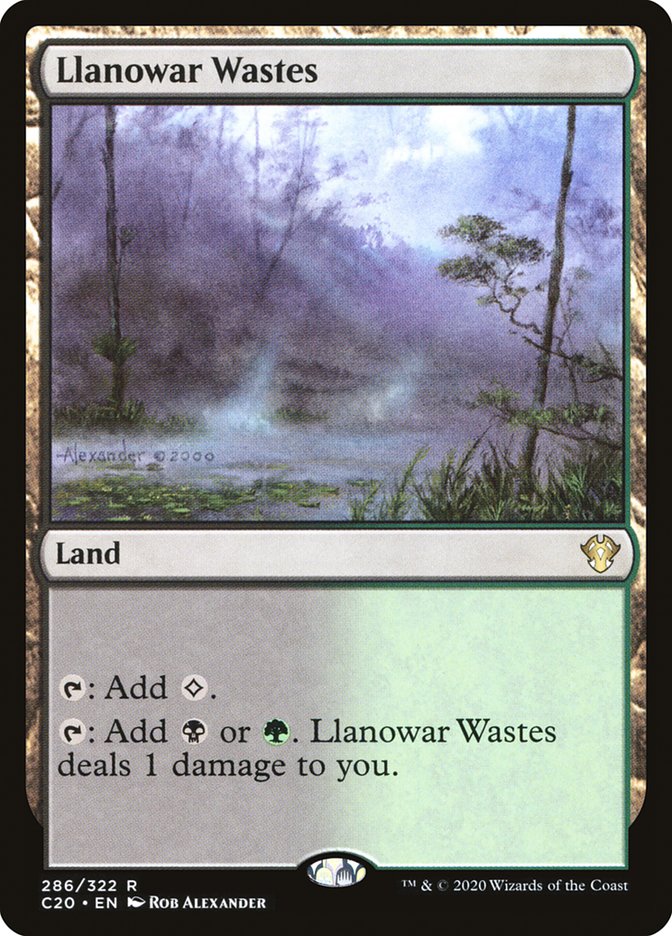 Llanowar Wastes [Commander 2020] | The Gaming-Verse