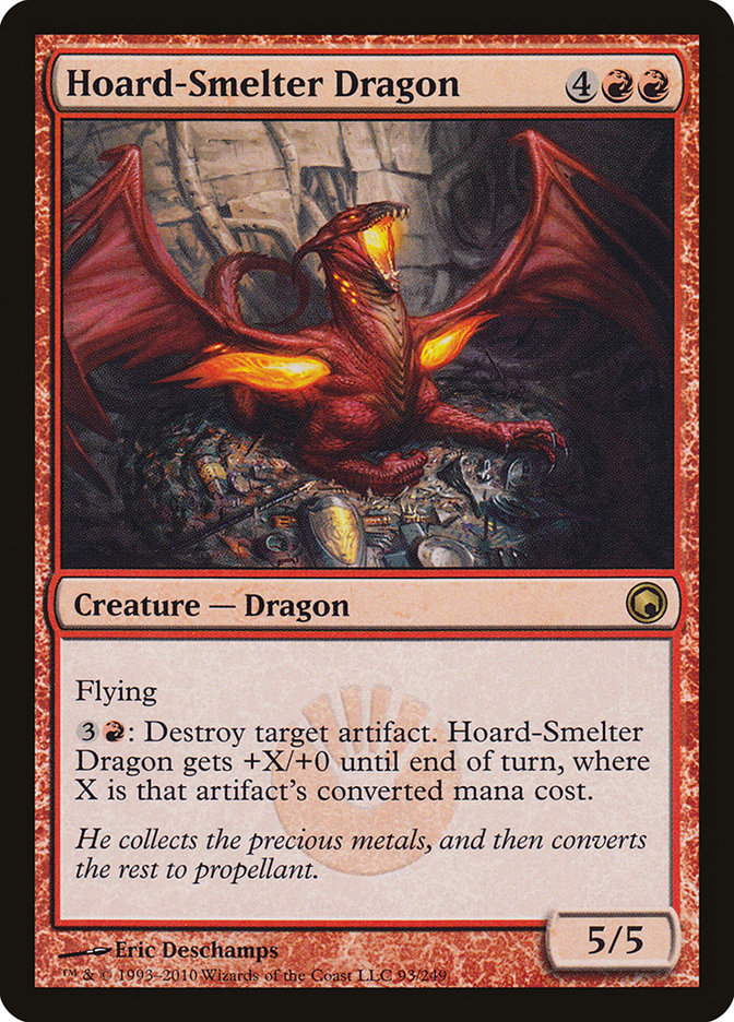 Hoard-Smelter Dragon [Scars of Mirrodin] | The Gaming-Verse