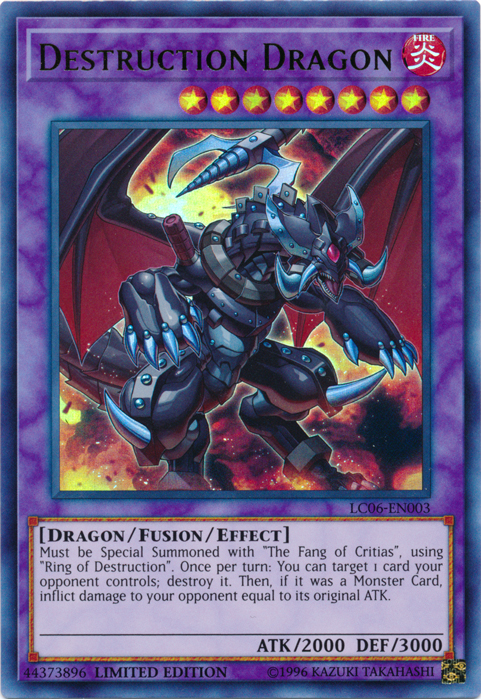 Destruction Dragon - LC06-EN003 [LC06-EN003] Ultra Rare | The Gaming-Verse