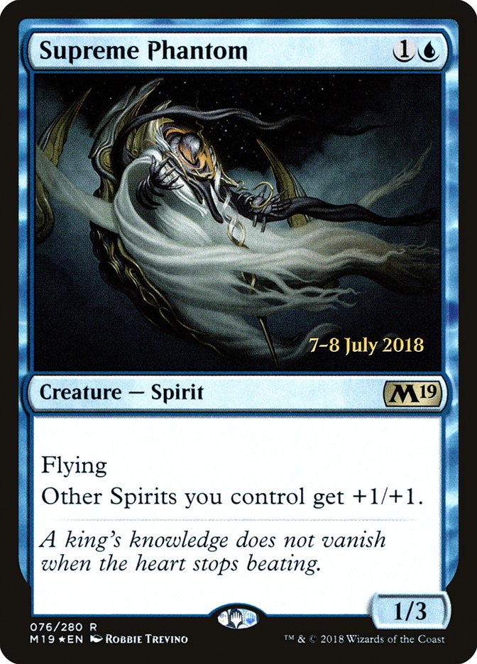 Supreme Phantom  (Prerelease) [Core Set 2019 Prerelease Promos] | The Gaming-Verse