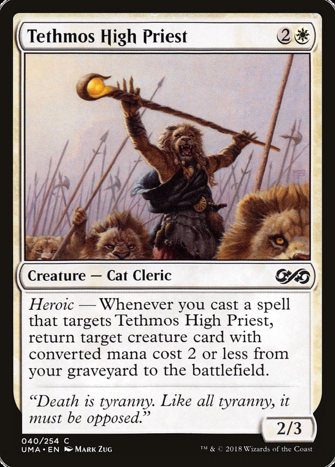 Tethmos High Priest [Ultimate Masters] | The Gaming-Verse