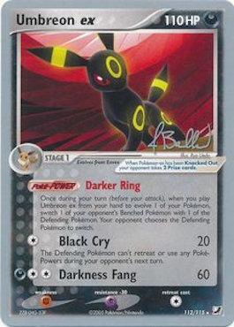 Umbreon ex (112/115) (Eeveelutions - Jimmy Ballard) [World Championships 2006] | The Gaming-Verse