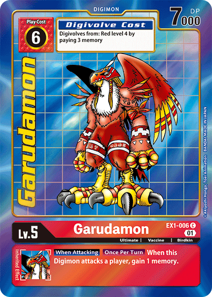 Garudamon [EX1-006] (Alternate Art) [Classic Collection] | The Gaming-Verse