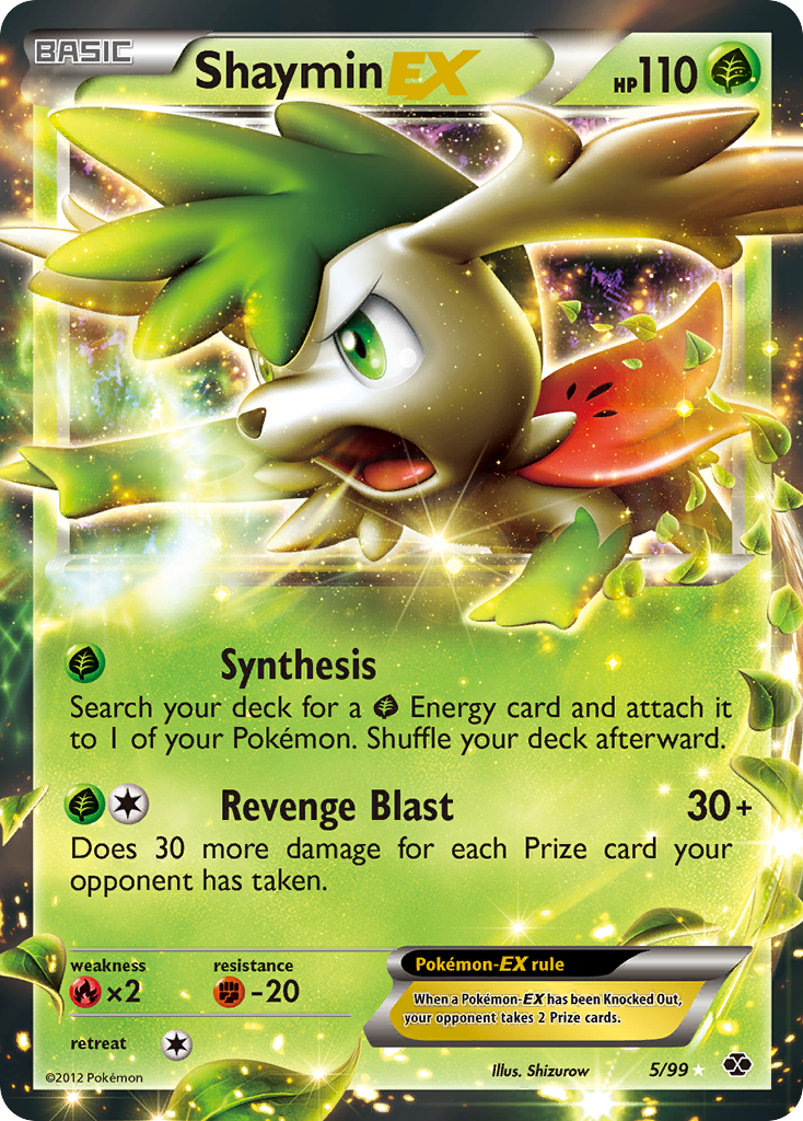 Shaymin EX (5/99) [Black & White: Next Destinies] | The Gaming-Verse