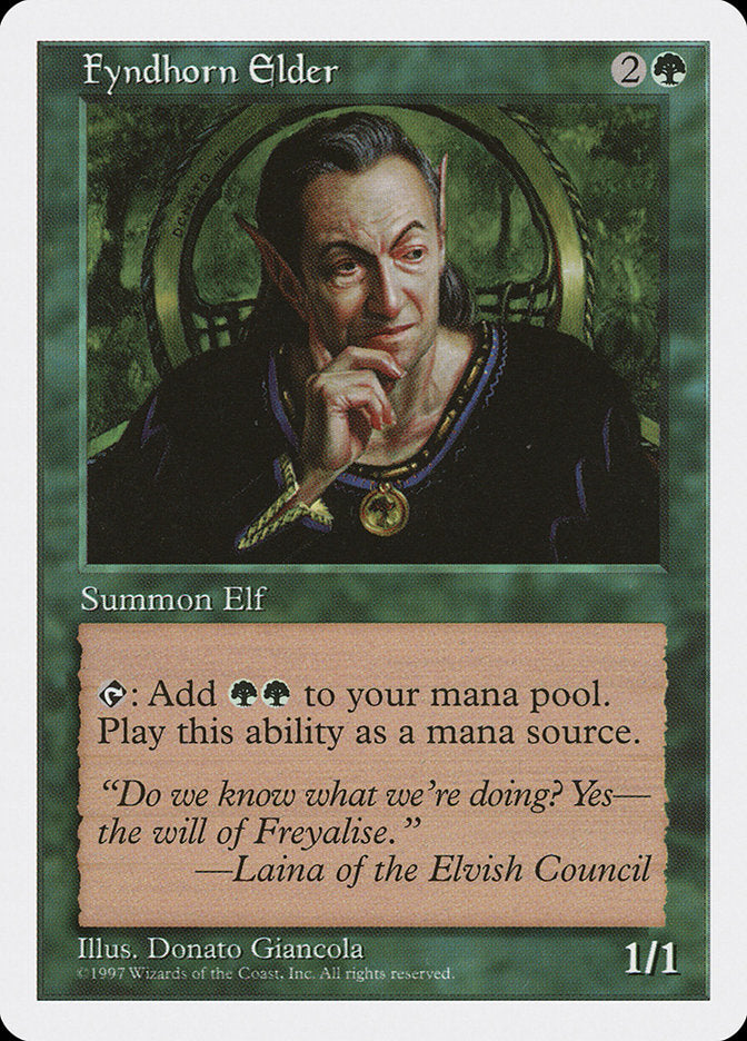 Fyndhorn Elder [Fifth Edition] | The Gaming-Verse