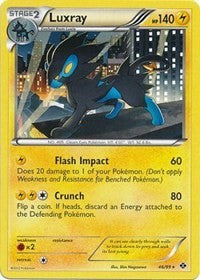 Luxray (46/99) (Theme Deck Exclusive) [Black & White: Next Destinies] | The Gaming-Verse