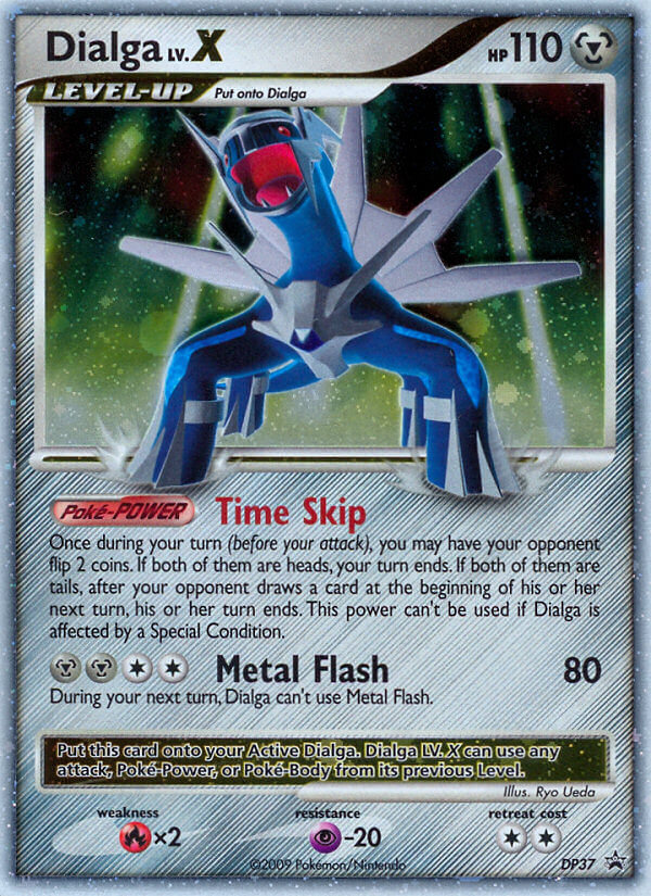 Dialga LV.X (DP37) [Diamond & Pearl: Black Star Promos] | The Gaming-Verse