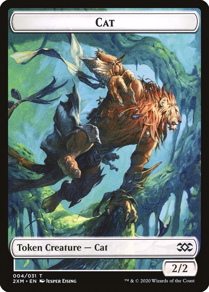 Cat Token [Double Masters] | The Gaming-Verse