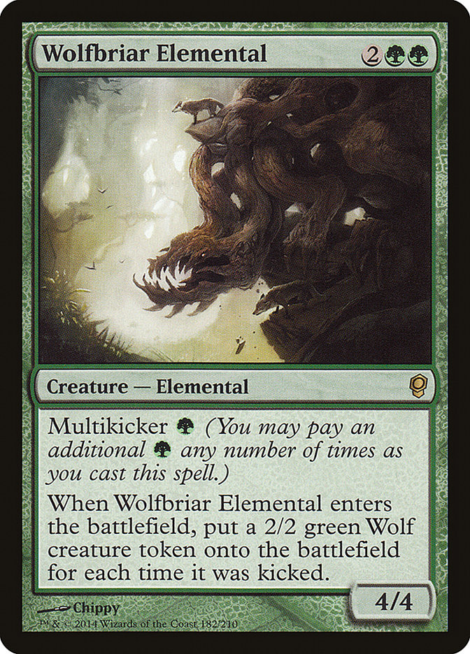 Wolfbriar Elemental [Conspiracy] | The Gaming-Verse