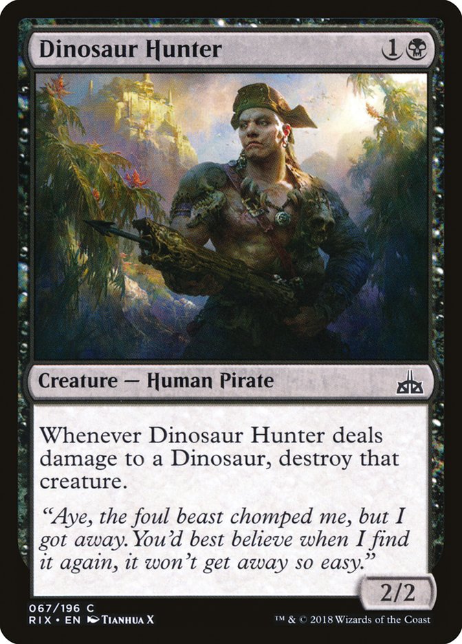 Dinosaur Hunter [Rivals of Ixalan] | The Gaming-Verse