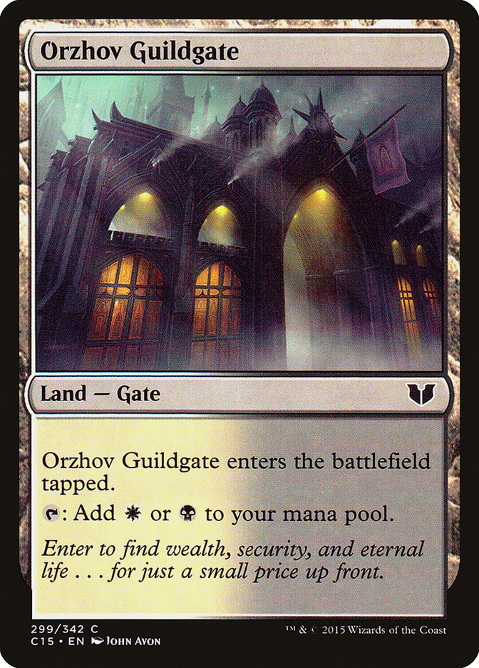 Orzhov Guildgate [Commander 2015] | The Gaming-Verse