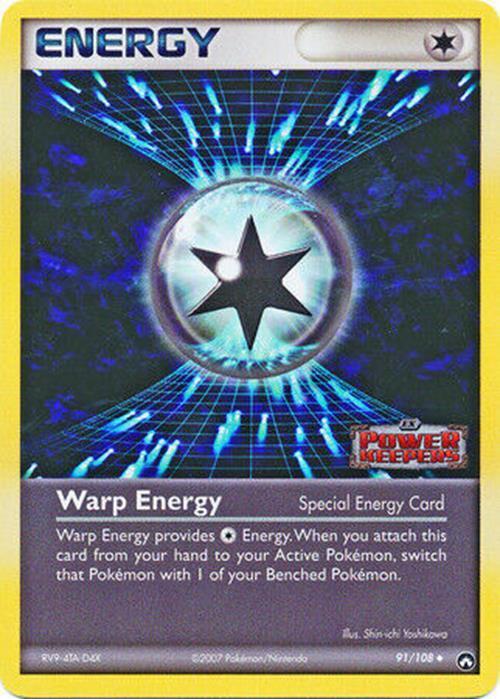 Warp Energy (91/108) (Stamped) [EX: Power Keepers] | The Gaming-Verse