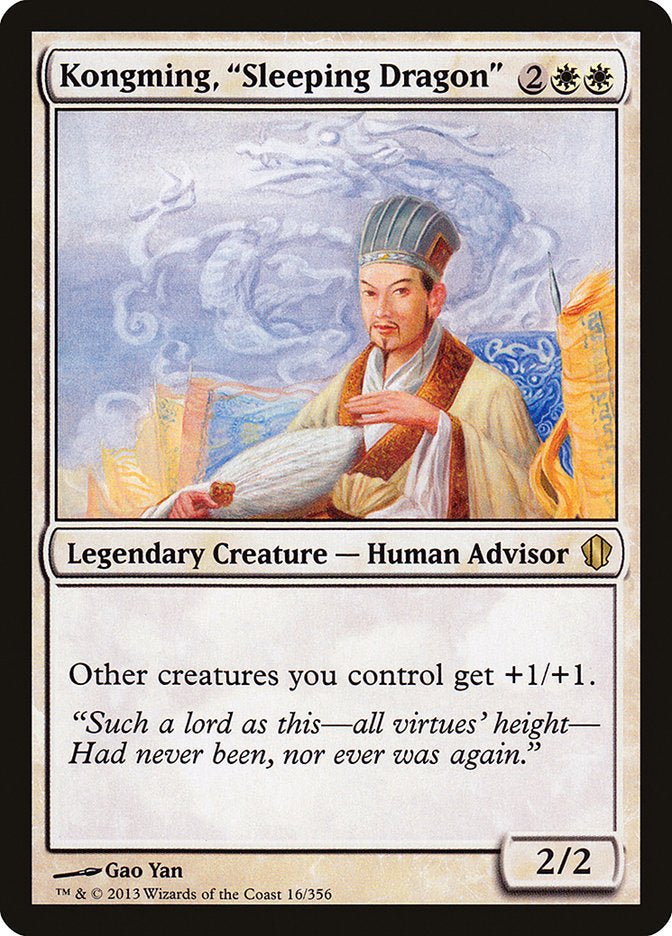 Kongming, "Sleeping Dragon" [Commander 2013] | The Gaming-Verse