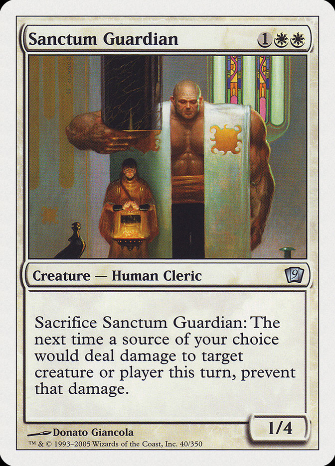 Sanctum Guardian [Ninth Edition] | The Gaming-Verse