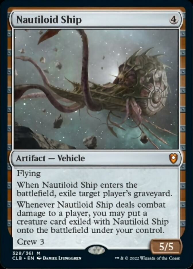 Nautiloid Ship [Commander Legends: Battle for Baldur's Gate] | The Gaming-Verse