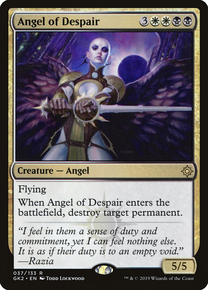 Angel of Despair [Ravnica Allegiance Guild Kit] | The Gaming-Verse