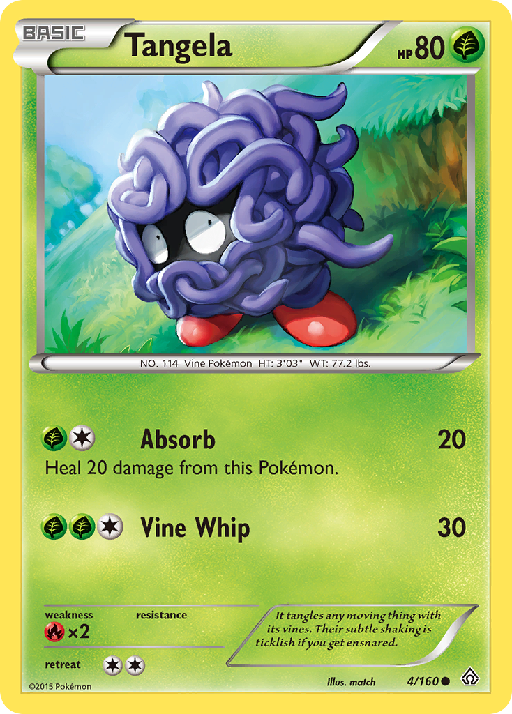 Tangela (4/160) [XY: Primal Clash] | The Gaming-Verse