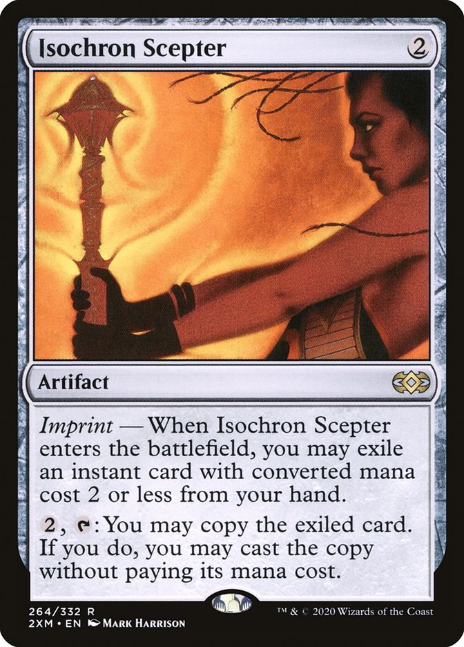 Isochron Scepter [Double Masters] | The Gaming-Verse