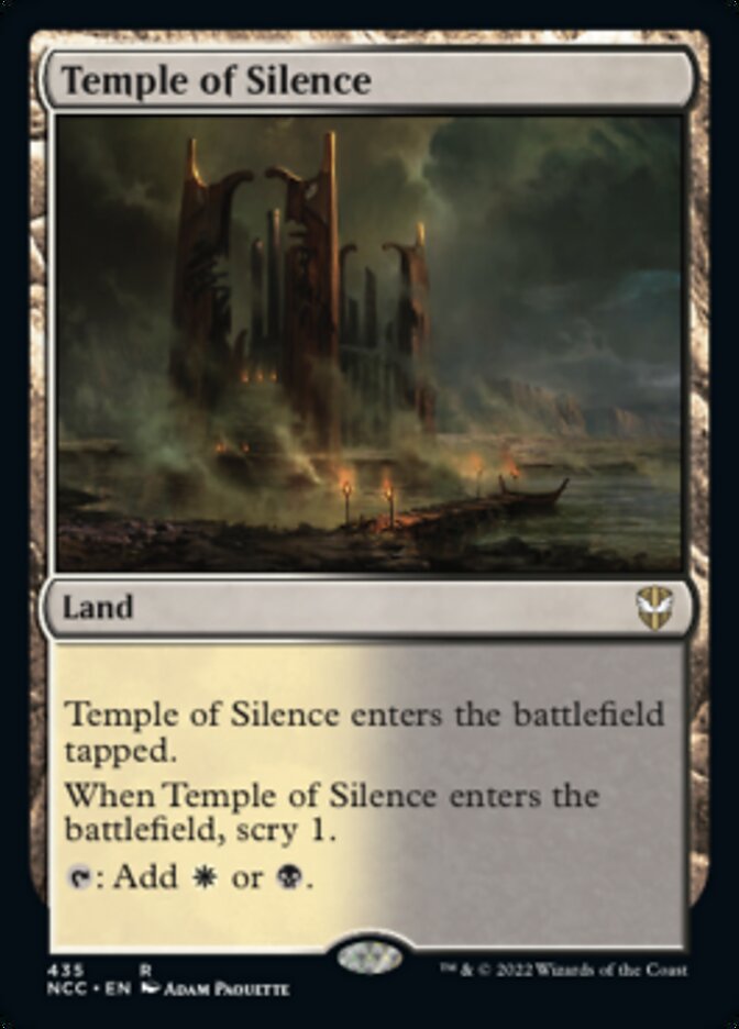 Temple of Silence [Streets of New Capenna Commander] | The Gaming-Verse