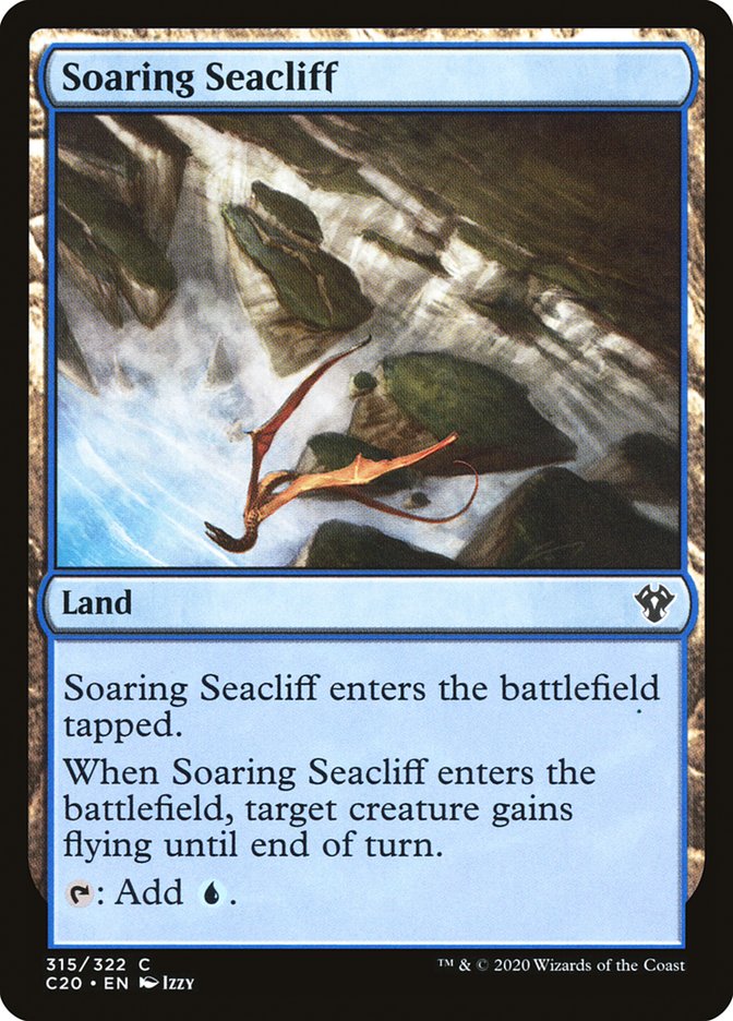 Soaring Seacliff [Commander 2020] | The Gaming-Verse