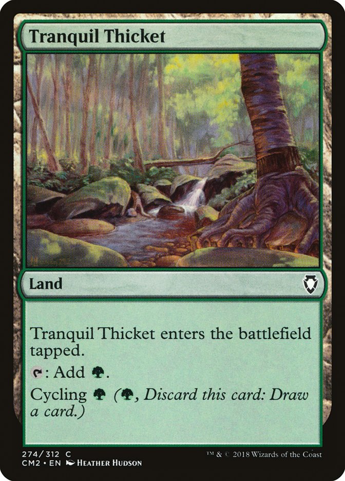 Tranquil Thicket [Commander Anthology Volume II] | The Gaming-Verse