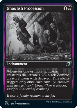 Ghoulish Procession [Innistrad: Double Feature] | The Gaming-Verse