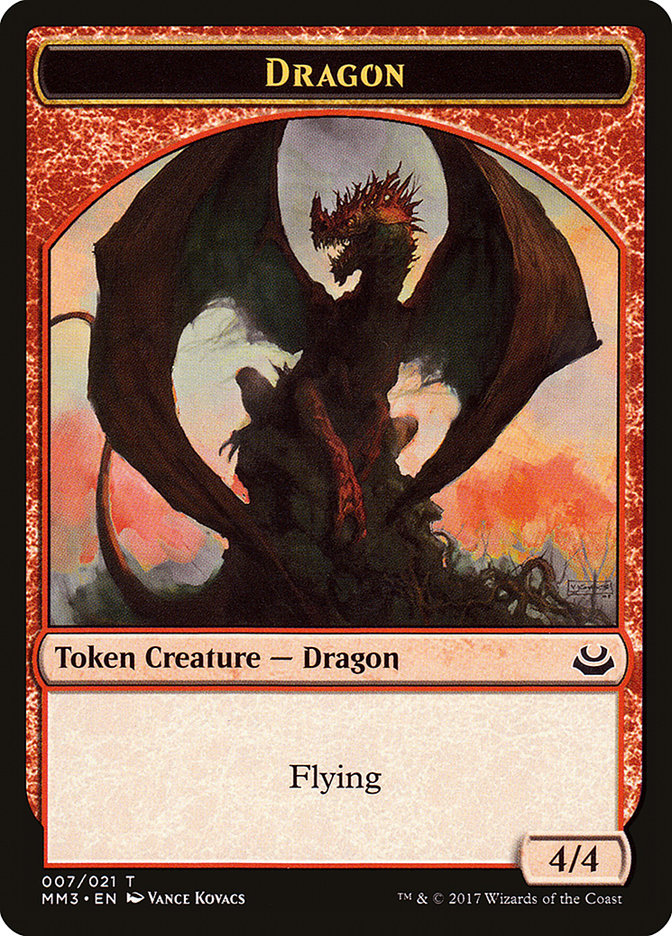 Dragon [Modern Masters 2017 Tokens] | The Gaming-Verse