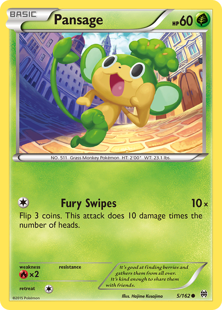 Pansage (5/162) [XY: BREAKthrough] | The Gaming-Verse