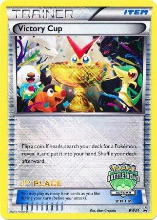 Victory Cup (BW31) (1st Autumn 2012) [Black & White: Black Star Promos] | The Gaming-Verse