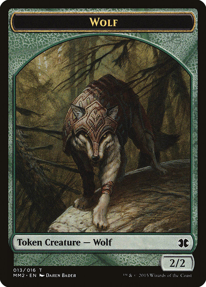 Wolf [Modern Masters 2015 Tokens] | The Gaming-Verse