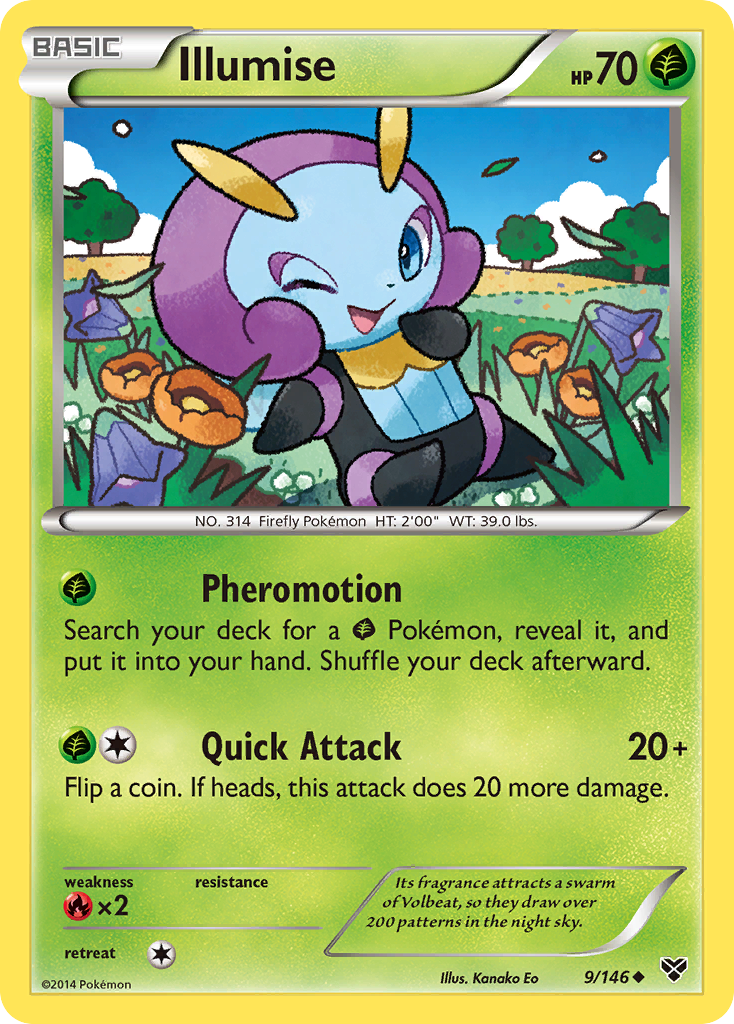 Illumise (9/146) [XY: Base Set] | The Gaming-Verse