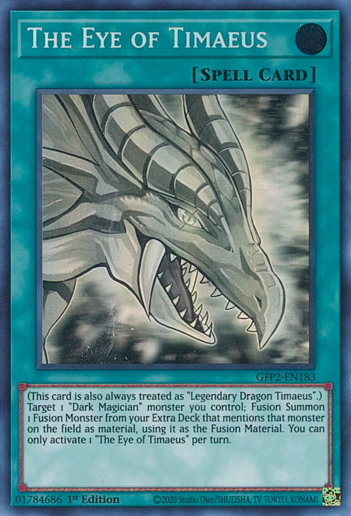 The Eye of Timaeus [GFP2-EN183] Ghost Rare | The Gaming-Verse