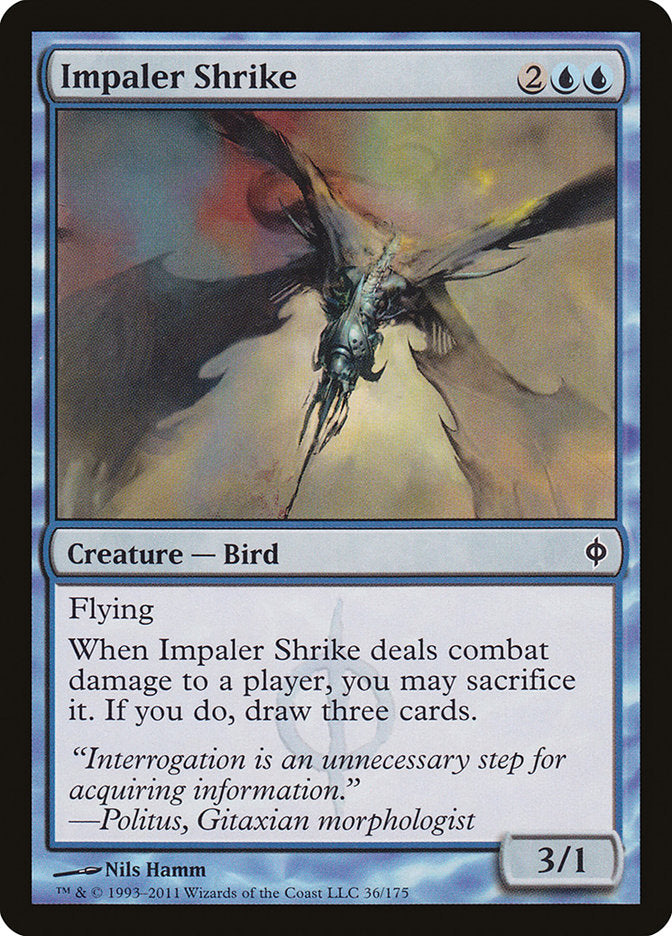 Impaler Shrike [New Phyrexia] | The Gaming-Verse