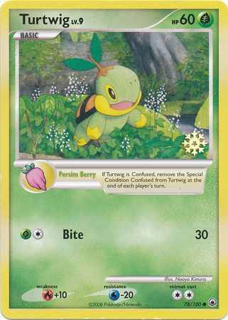 Turtwig (78/100) [Countdown Calendar Promos] | The Gaming-Verse