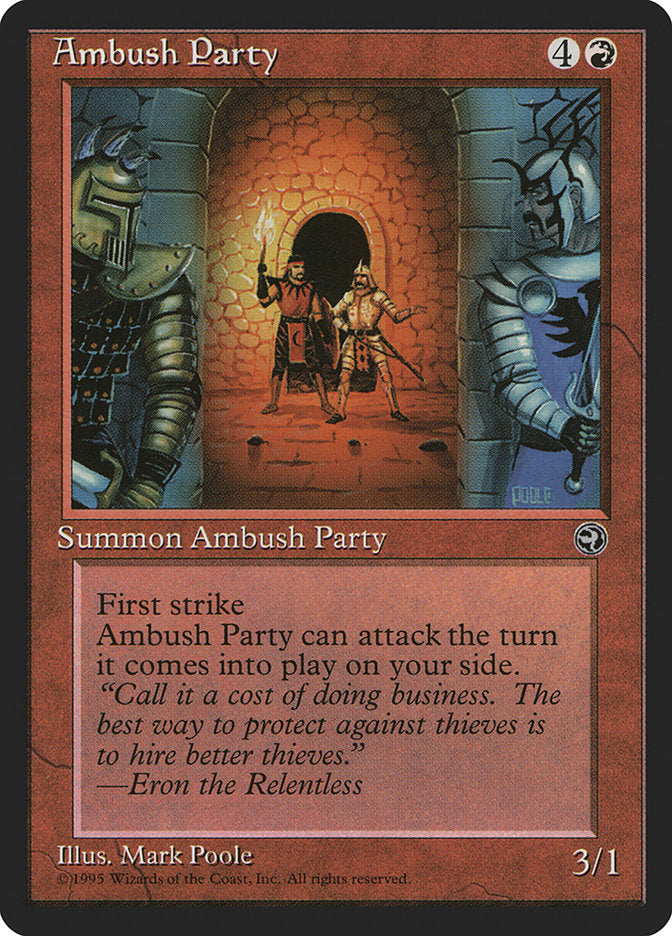 Ambush Party (Eron Flavor Text) [Homelands] | The Gaming-Verse