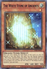 The White Stone of Ancients (Blue) [LDS2-EN013] Ultra Rare | The Gaming-Verse